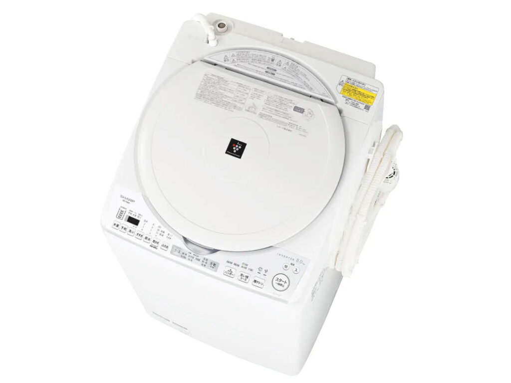 シャープ(SHARP) ES-TX8H タテ型洗濯乾燥機