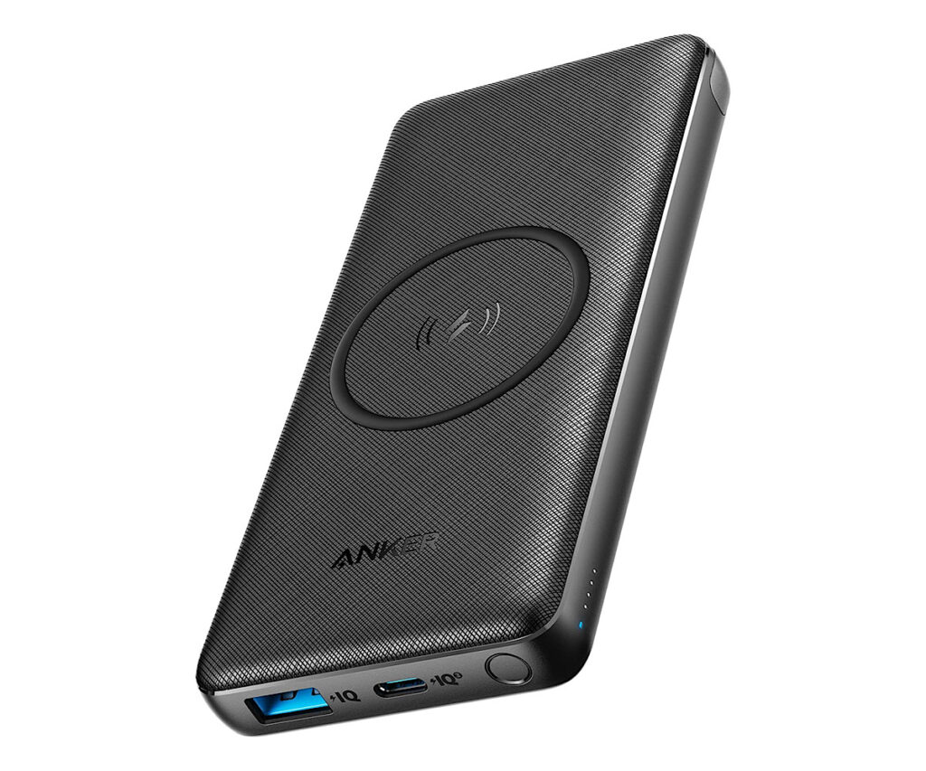 Anker PowerCore III 10000 Wireless (ワイヤレス充電機能搭載 10000mAh 大容量 モバイルバッテリー) 【ワイヤレス出力 10W / USB-Cポート出力 18W / PD対応 / Qi認証 / PSE技術基準適合】 iPhone 13 / 13 mini / 13 Pro Galaxy S20 AirPods Pro 各種対応