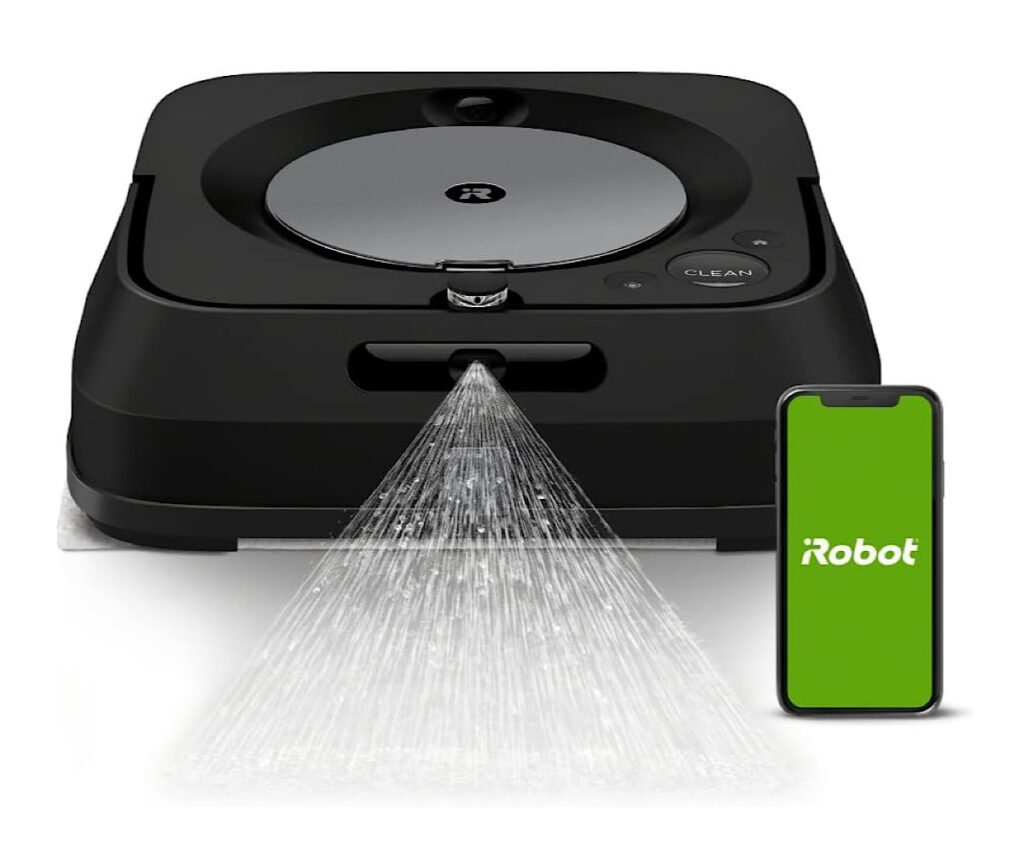 アイロボット(IRobot) ブラーバジェット m6 アイロボット 床拭きロボット 水拭き ロボット掃除機 マッピング Wi-Fi対応 遠隔操作 静音 複数の部屋の清掃可能 m613360グラファイト Alexa対応