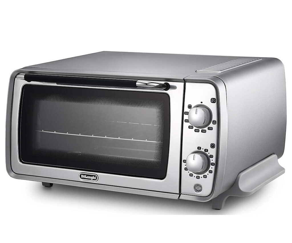 De'Longhi (デロンギ) オーブントースター ディスティンタ・ペルラ EOI408J-S トースト4枚分 食パン シンプル操作 グリル機能 保温機能 安全設計 充実の付属品 [シルバー] デロンギファミリー登録で3年保証