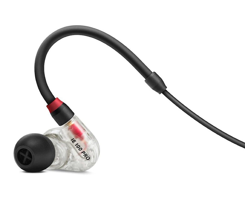 ゼンハイザー(Sennheiser) IE 100 PRO CLEAR プロ用モニタリングイヤホン クリア 【国内正規品】 508941 カナル型 有線イヤホン