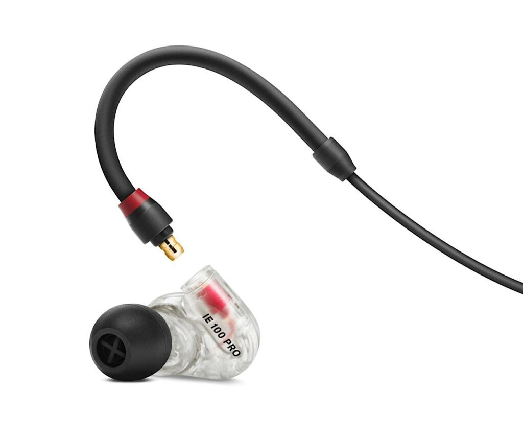 ゼンハイザー(Sennheiser) IE 100 PRO CLEAR プロ用モニタリングイヤホン クリア 【国内正規品】 508941 カナル型 有線イヤホン