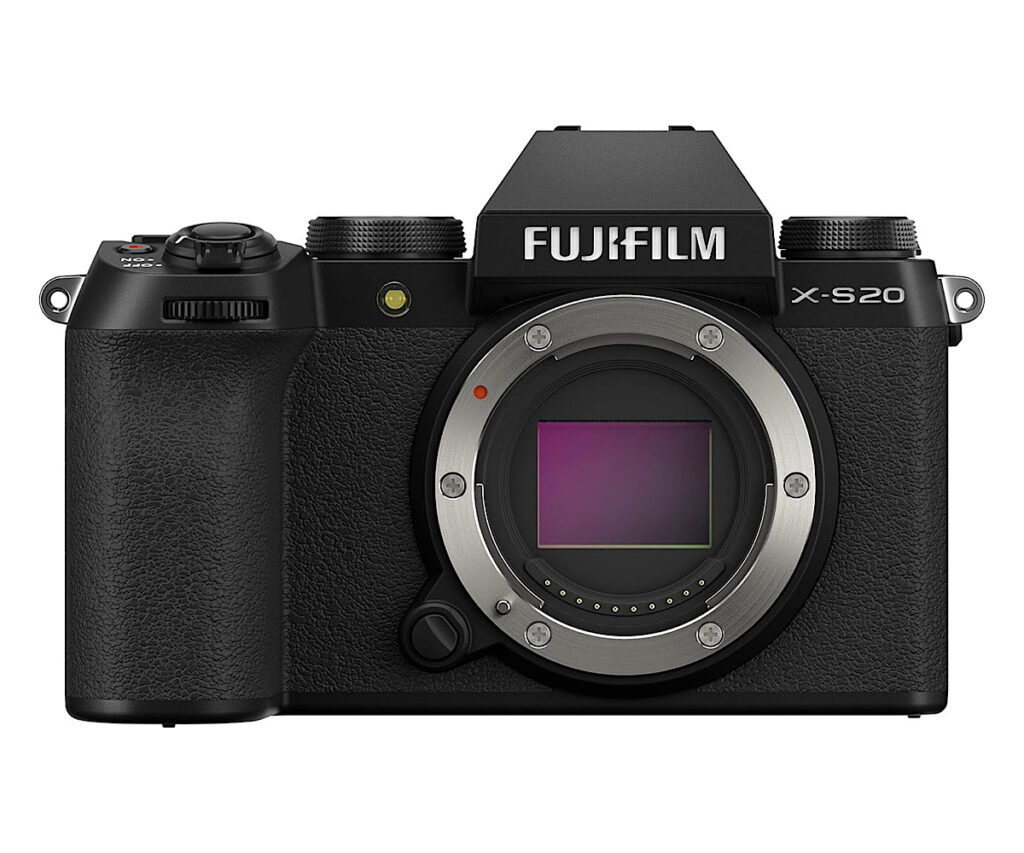 富士フイルム(FUJIFILM) ミラーレスデジタルカメラ X-S20 ボディ ボディ内手ブレ補正 Vlog モード搭載 従来機の2倍以上の撮影可能枚数(800枚) AUTO被写体検出 大型グリップ F X-S20 ブラック