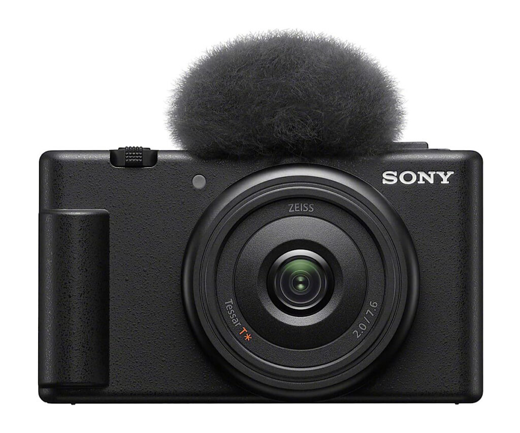 ソニー(SONY) コンパクトデジタルカメラ VLOGCAM Vlog用カメラ ZV-1F ボディ ウィンドスクリーン付属 20mm F2.0 単焦点レンズ ブラック ZV-1F B