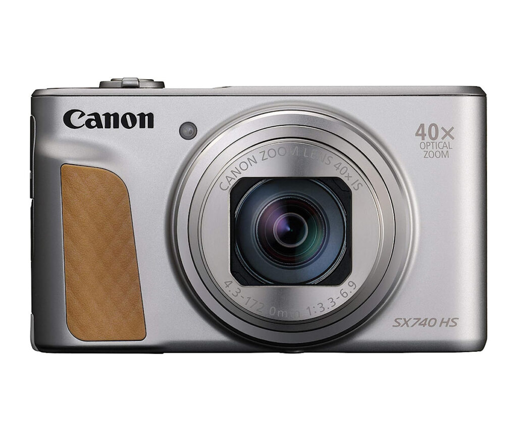 Canon コンパクトデジタルカメラ PowerShot SX740 HS シルバー 光学40倍ズーム/4K動画/Wi-Fi対応 PSSX740HSSL