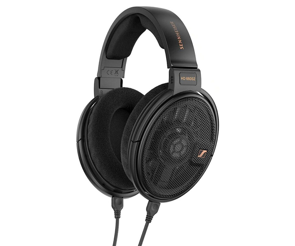 ゼンハイザー(Sennheiser) ヘッドホン 有線 HD 660S2 ブラック 開放型 オープン型 高性能トランスデューサー 超軽量ボイスコイル ベントマグネットシステム 