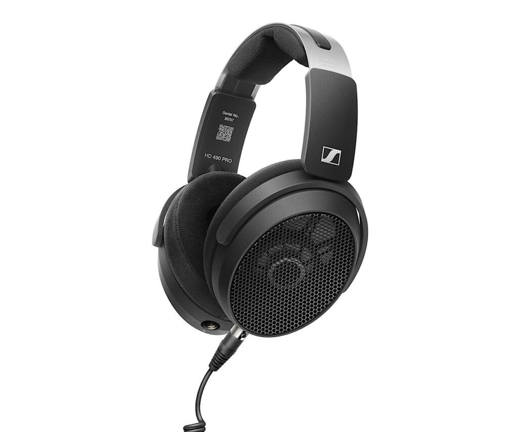 Sennheiser ゼンハイザー HD 490 PRO 開放型スタジオモニターヘッドホン 【国内正規品】 700286 dearVR MIX-SE付属 有線 ドイツ設計 オープン型 音楽制作用とミキシング用の2組のユニークなイヤーパッドを同梱 着脱可能なケーブル 軽量 新開発のヘッドバンド