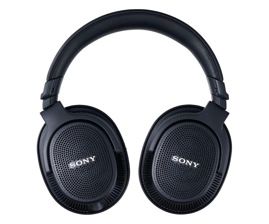 ソニー(SONY) モニターヘッドホン MDR-MV1:背面開放型モニターヘッドホン/立体音響・ステレオ制作に適した広い音場表現/ハイレゾ対応/超広帯域再生/快適な装着性/Φ3.5㎜変換ケーブル付属/立体音響制作/ステレオ音響制作/有線/ミキシング/マスタリング/プロ/クリエイター ブラック MDR-MV1 Q