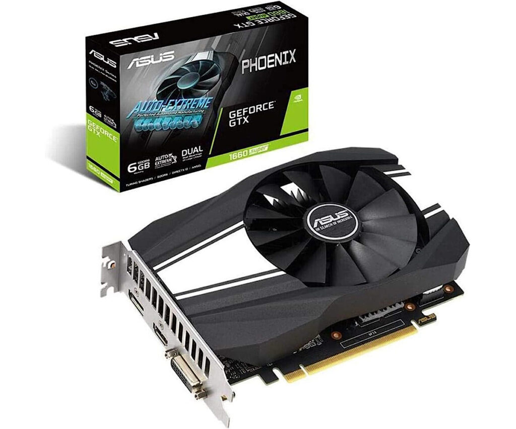 ASUS NVIDIA GeForce GTX 1660S 搭載 シングルファンモデル 6G PH-GTX1660S-O6G