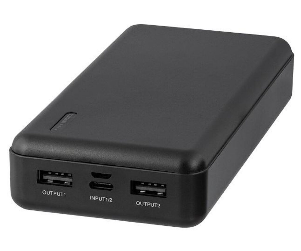 グリーンハウス モバイルバッテリー 大容量20000mAh 2台同時充電 Switch対応 PSE適合 ブラック GH-BTR200-BK