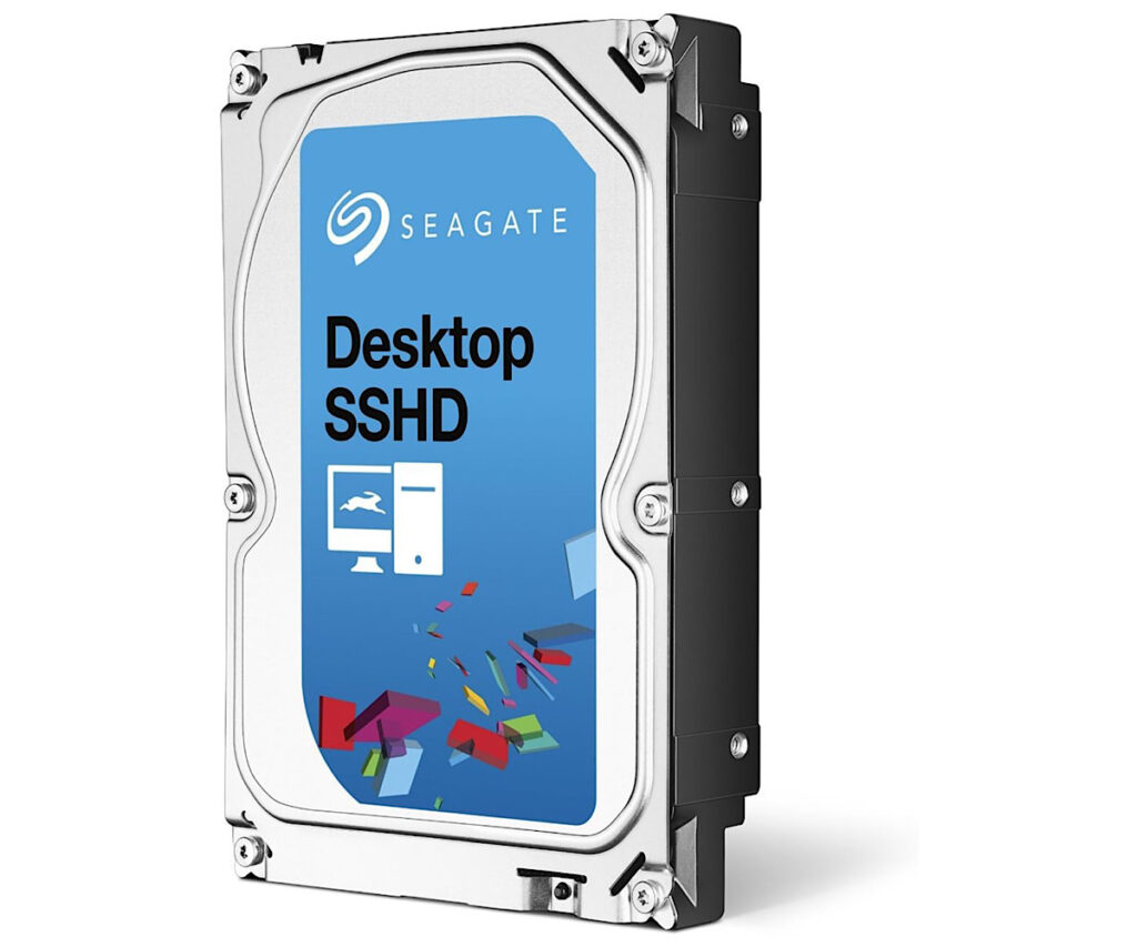 Seagate シーゲイト 内蔵ハードディスク Desktop SSHD (ハイブリッド) 1TB ( 3.5 インチ / NCQ機能搭載SATA 6Gb/秒 / 7200rpm / 8GBMLC 64MB / 5年保証 ) 正規輸入品 ST1000DX001