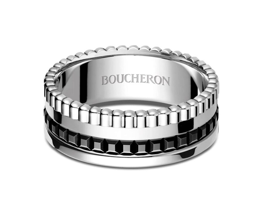 ブシュロン(BOUCHERON) キャトル ブラック リング スモール