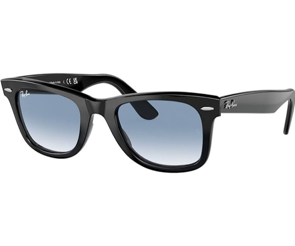 [レイバン] サングラス RB2140F WAYFARER BLACK Frame/CLEAR GRADIENT BLUE Lens 52 ユニセックス大人 カジュアル