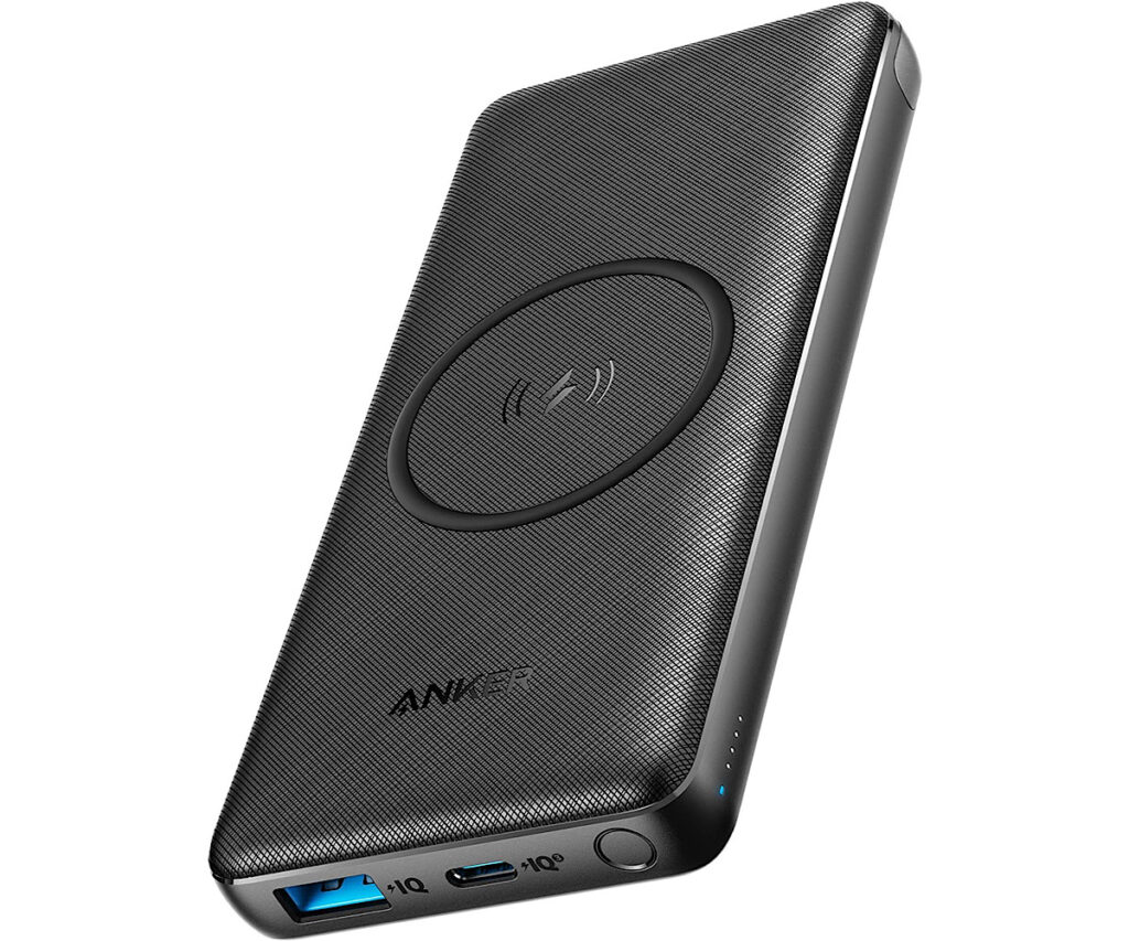 Anker PowerCore III 10000 Wireless (ワイヤレス充電機能搭載 10000mAh 大容量 モバイルバッテリー) 【ワイヤレス出力 10W / USB-Cポート出力 18W / PD対応 / Qi認証 / PSE技術基準適合】 iPhone 13 / 13 mini / 13 Pro Galaxy S20 AirPods Pro 各種対応