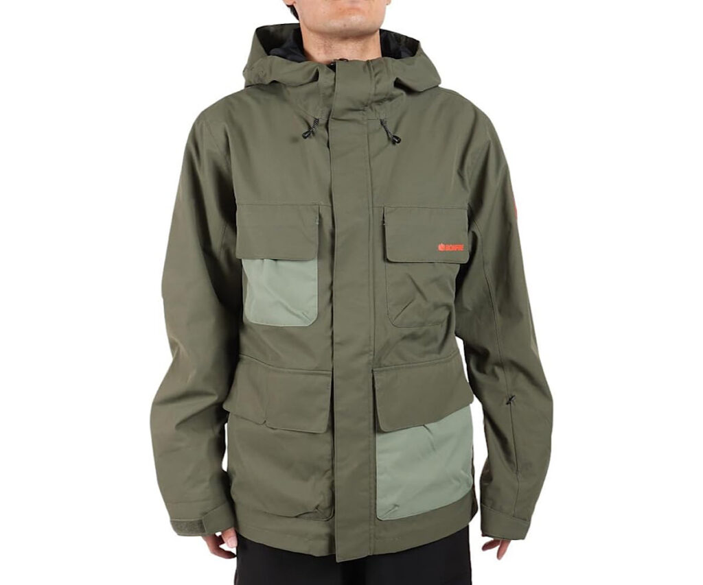 [ボンファイア] Bonfire スノーボードウェア ジャケット PITCH SHELL JACKET BBFW220012 KHK